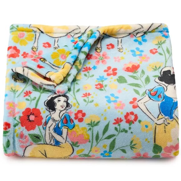 Snow White Blanket Floral Princess 72" 💛 NWT - Picture 4 of 5
